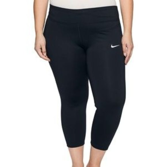 Nike Pants - Nike Womens Power Essential Running Black Leggings 3x